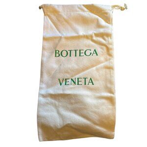 Bottega Veneta Dust Bag White Travel Purse Or Shoe Storage Drawstring Pouch
